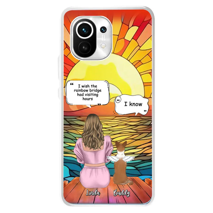 Personalized Memorial Dog Phone Case - Up to 4 Dogs - Memorial Gift Idea For Dog Owners - Case for Xiaomi/Huawei/Oppo