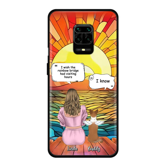 Personalized Memorial Dog Phone Case - Up to 4 Dogs - Memorial Gift Idea For Dog Owners - Case for Xiaomi/Huawei/Oppo