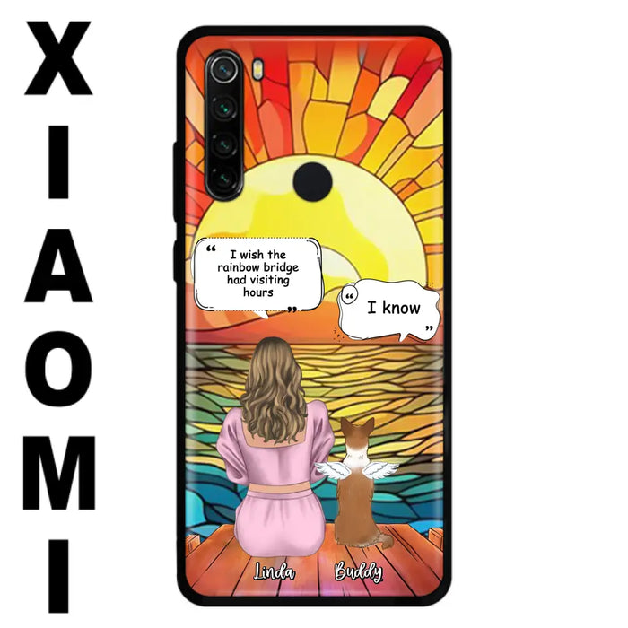 Personalized Memorial Dog Phone Case - Up to 4 Dogs - Memorial Gift Idea For Dog Owners - Case for Xiaomi/Huawei/Oppo