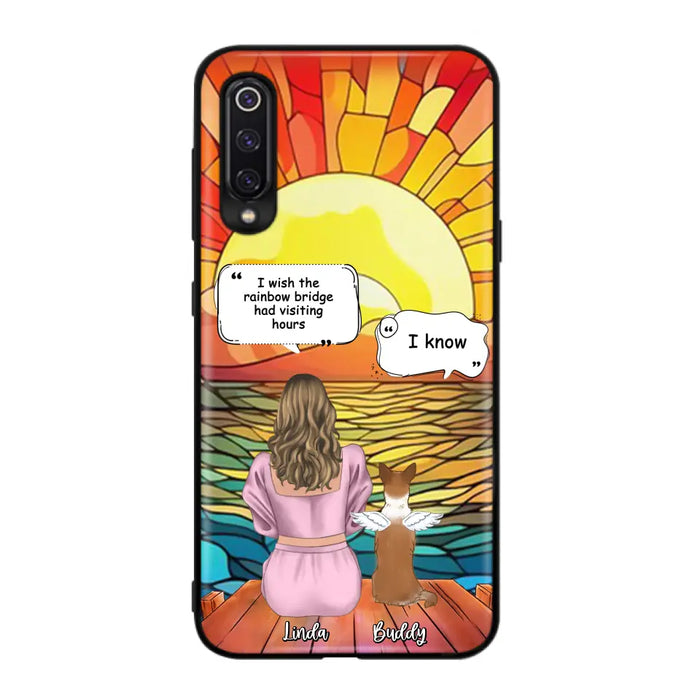 Personalized Memorial Dog Phone Case - Up to 4 Dogs - Memorial Gift Idea For Dog Owners - Case for Xiaomi/Huawei/Oppo
