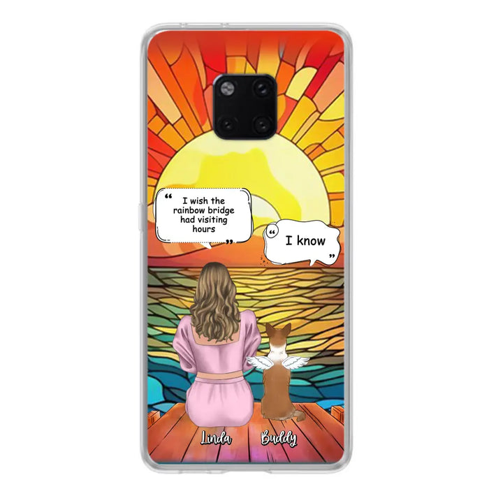 Personalized Memorial Dog Phone Case - Up to 4 Dogs - Memorial Gift Idea For Dog Owners - Case for Xiaomi/Huawei/Oppo
