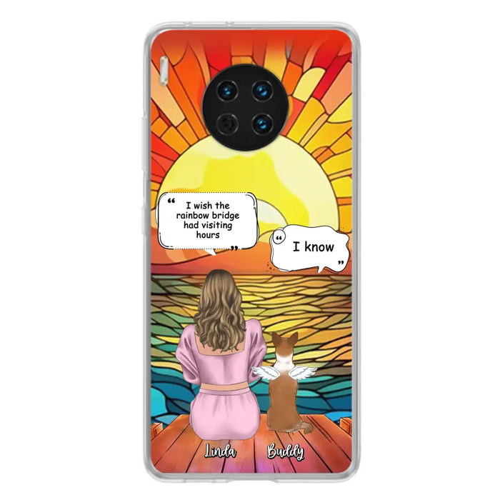 Personalized Memorial Dog Phone Case - Up to 4 Dogs - Memorial Gift Idea For Dog Owners - Case for Xiaomi/Huawei/Oppo