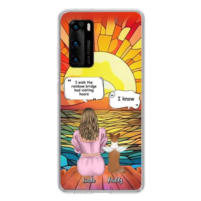 Personalized Memorial Dog Phone Case - Up to 4 Dogs - Memorial Gift Idea For Dog Owners - Case for Xiaomi/Huawei/Oppo