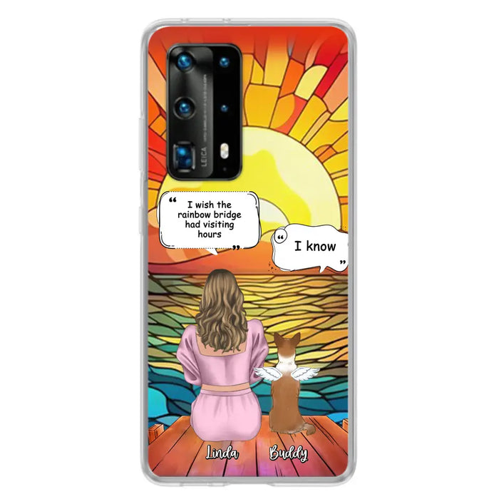 Personalized Memorial Dog Phone Case - Up to 4 Dogs - Memorial Gift Idea For Dog Owners - Case for Xiaomi/Huawei/Oppo