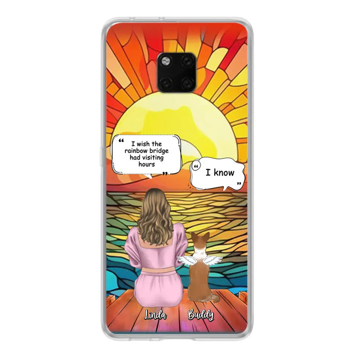 Personalized Memorial Dog Phone Case - Up to 4 Dogs - Memorial Gift Idea For Dog Owners - Case for Xiaomi/Huawei/Oppo
