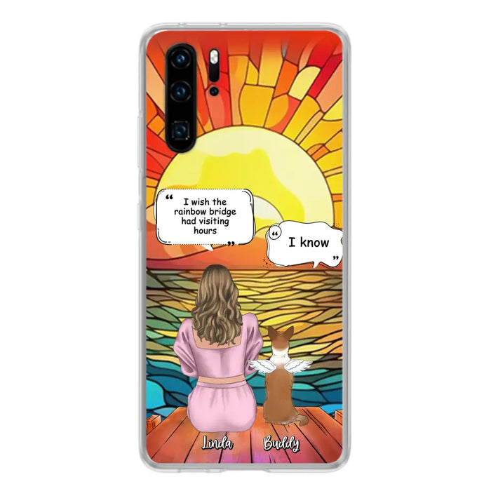 Personalized Memorial Dog Phone Case - Up to 4 Dogs - Memorial Gift Idea For Dog Owners - Case for Xiaomi/Huawei/Oppo