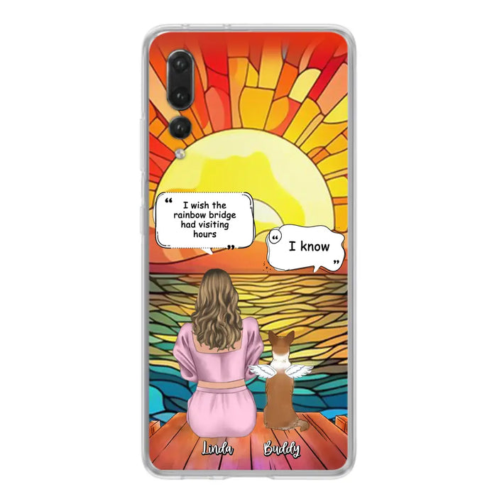 Personalized Memorial Dog Phone Case - Up to 4 Dogs - Memorial Gift Idea For Dog Owners - Case for Xiaomi/Huawei/Oppo