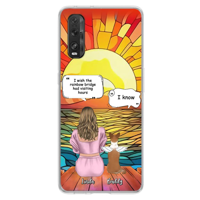 Personalized Memorial Dog Phone Case - Up to 4 Dogs - Memorial Gift Idea For Dog Owners - Case for Xiaomi/Huawei/Oppo