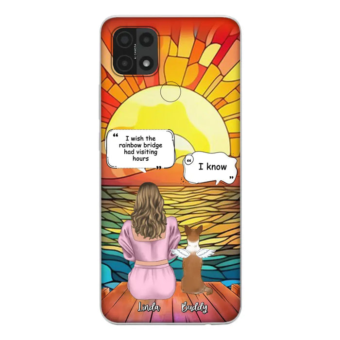 Personalized Memorial Dog Phone Case - Up to 4 Dogs - Memorial Gift Idea For Dog Owners - Case for Xiaomi/Huawei/Oppo