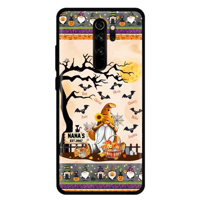 Personalized Boo Grandma Phone Case - Halloween Gift For Grandma - Up to 7 Kids - Case For Xiaomi/ Oppo/ Huawei