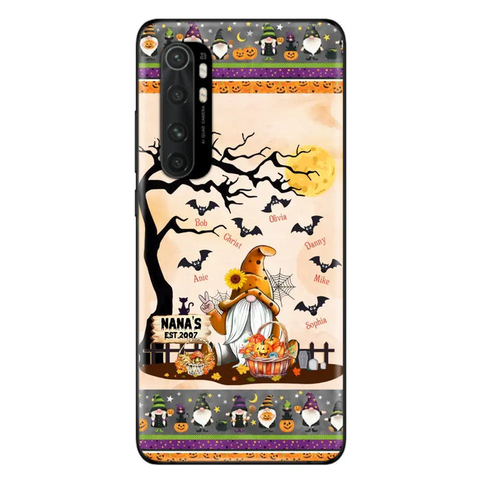 Personalized Boo Grandma Phone Case - Halloween Gift For Grandma - Up to 7 Kids - Case For Xiaomi/ Oppo/ Huawei