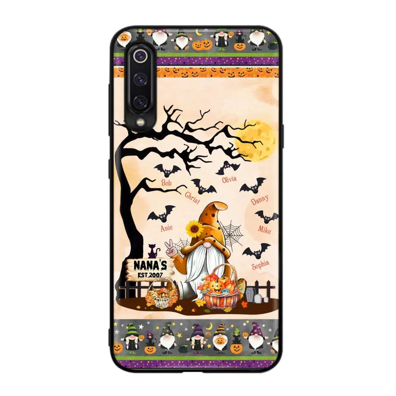 Personalized Boo Grandma Phone Case - Halloween Gift For Grandma - Up to 7 Kids - Case For Xiaomi/ Oppo/ Huawei