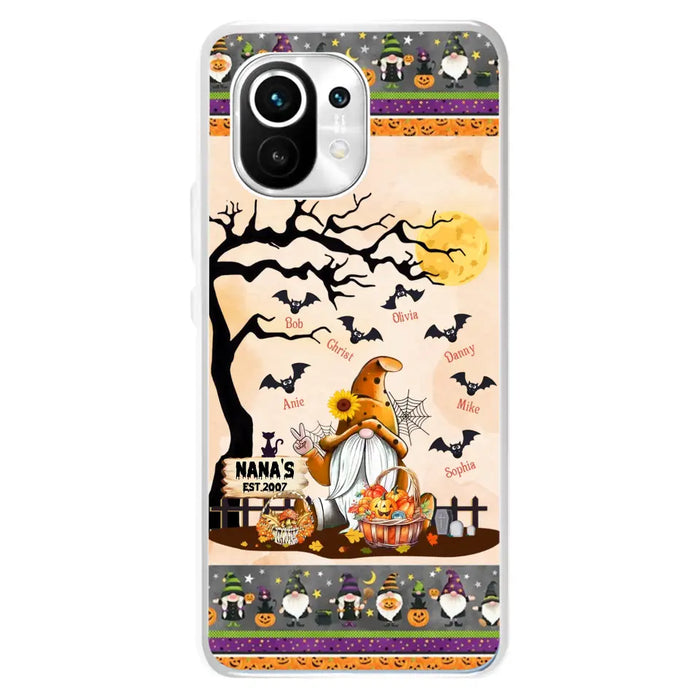 Personalized Boo Grandma Phone Case - Halloween Gift For Grandma - Up to 7 Kids - Case For Xiaomi/ Oppo/ Huawei