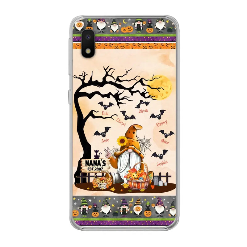 Custom Personalized Boo Grandma Phone Case - Halloween Gift For Grandma - Upto 7 Kids - Case For iPhone/ Samsung
