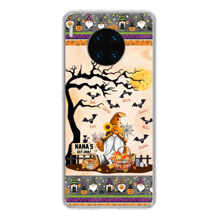 Personalized Boo Grandma Phone Case - Halloween Gift For Grandma - Up to 7 Kids - Case For Xiaomi/ Oppo/ Huawei