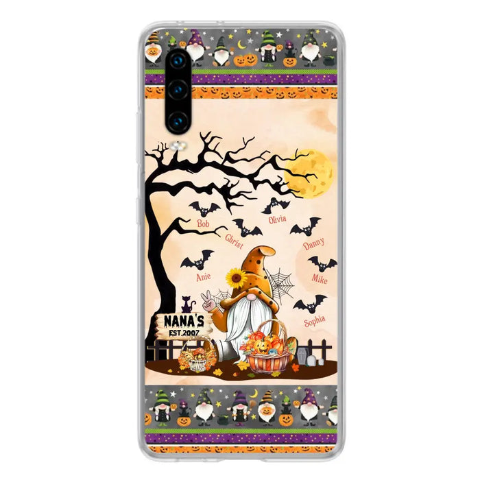 Personalized Boo Grandma Phone Case - Halloween Gift For Grandma - Up to 7 Kids - Case For Xiaomi/ Oppo/ Huawei