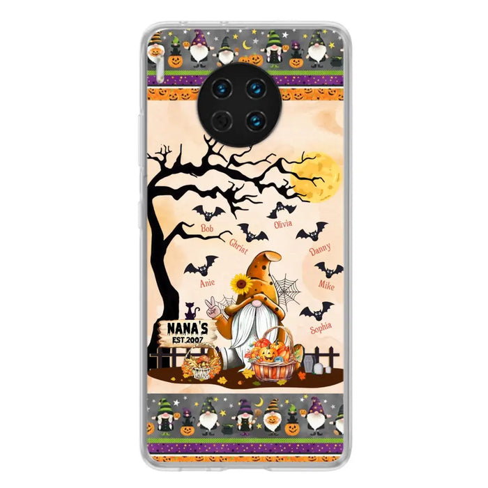Personalized Boo Grandma Phone Case - Halloween Gift For Grandma - Up to 7 Kids - Case For Xiaomi/ Oppo/ Huawei