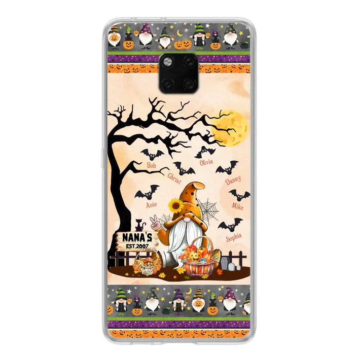 Personalized Boo Grandma Phone Case - Halloween Gift For Grandma - Up to 7 Kids - Case For Xiaomi/ Oppo/ Huawei