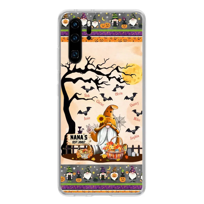 Personalized Boo Grandma Phone Case - Halloween Gift For Grandma - Up to 7 Kids - Case For Xiaomi/ Oppo/ Huawei