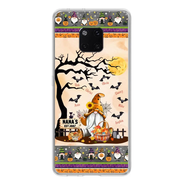 Personalized Boo Grandma Phone Case - Halloween Gift For Grandma - Up to 7 Kids - Case For Xiaomi/ Oppo/ Huawei