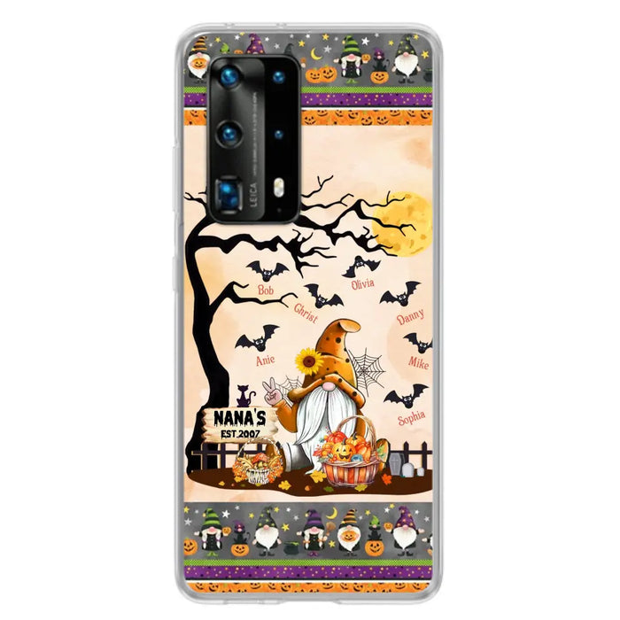 Personalized Boo Grandma Phone Case - Halloween Gift For Grandma - Up to 7 Kids - Case For Xiaomi/ Oppo/ Huawei