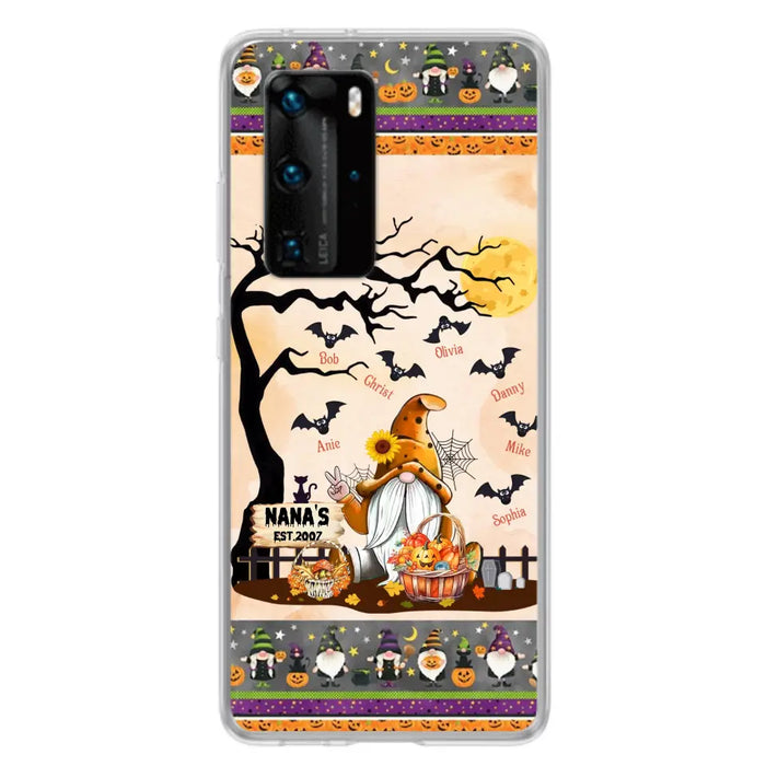 Personalized Boo Grandma Phone Case - Halloween Gift For Grandma - Up to 7 Kids - Case For Xiaomi/ Oppo/ Huawei