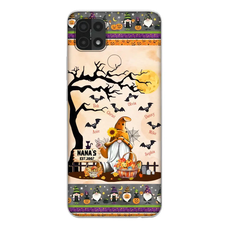 Personalized Boo Grandma Phone Case - Halloween Gift For Grandma - Up to 7 Kids - Case For Xiaomi/ Oppo/ Huawei