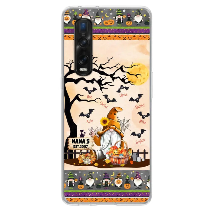 Personalized Boo Grandma Phone Case - Halloween Gift For Grandma - Up to 7 Kids - Case For Xiaomi/ Oppo/ Huawei