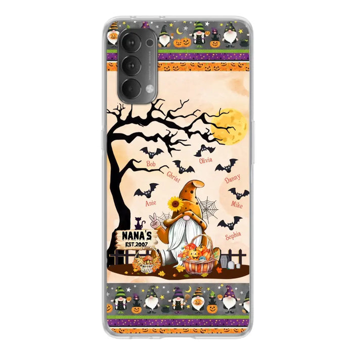 Personalized Boo Grandma Phone Case - Halloween Gift For Grandma - Up to 7 Kids - Case For Xiaomi/ Oppo/ Huawei