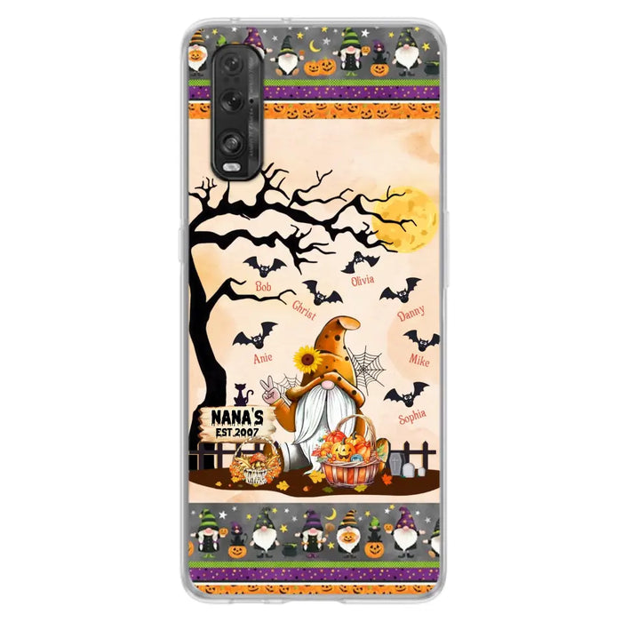 Personalized Boo Grandma Phone Case - Halloween Gift For Grandma - Up to 7 Kids - Case For Xiaomi/ Oppo/ Huawei