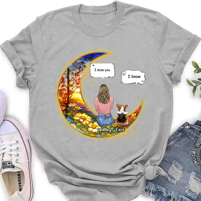 Personalized Memorial Pet Shirt/Hoodie - Up to 3 Dogs/Cats/Rabbits - Memorial Gift Idea for Pet Owners