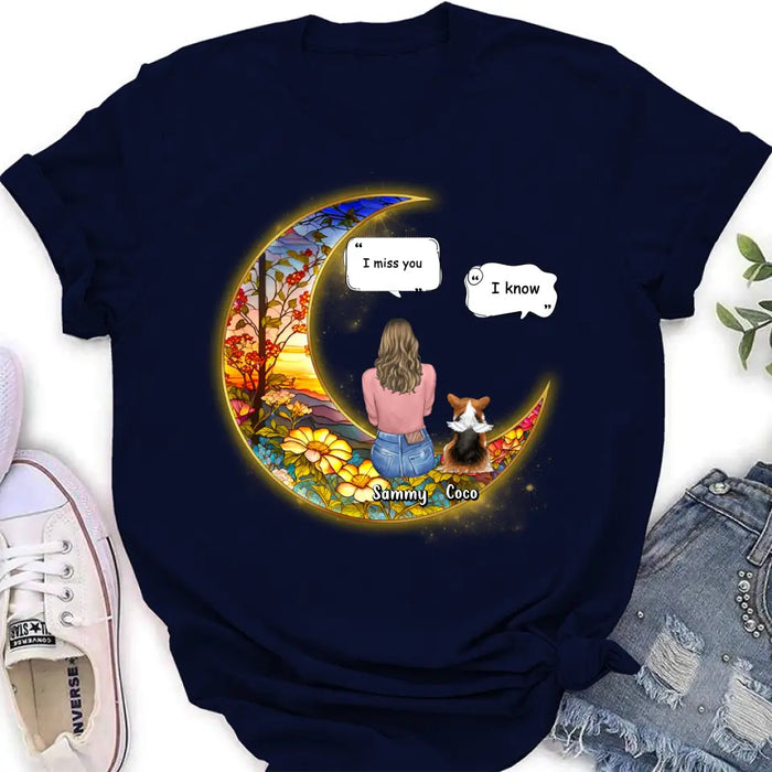 Personalized Memorial Pet Shirt/Hoodie - Up to 3 Dogs/Cats/Rabbits - Memorial Gift Idea for Pet Owners