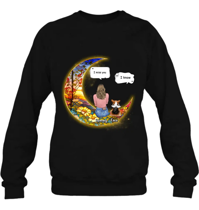 Personalized Memorial Pet Shirt/Hoodie - Up to 3 Dogs/Cats/Rabbits - Memorial Gift Idea for Pet Owners