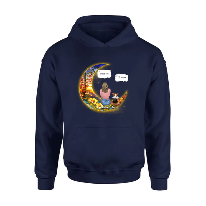 Personalized Memorial Pet Shirt/Hoodie - Up to 3 Dogs/Cats/Rabbits - Memorial Gift Idea for Pet Owners