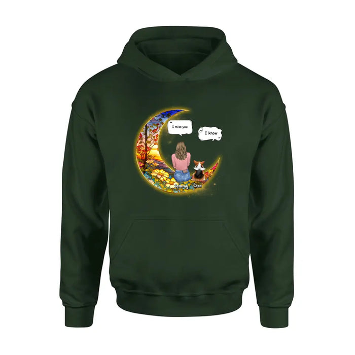 Personalized Memorial Pet Shirt/Hoodie - Up to 3 Dogs/Cats/Rabbits - Memorial Gift Idea for Pet Owners