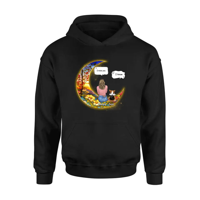 Personalized Memorial Pet Shirt/Hoodie - Up to 3 Dogs/Cats/Rabbits - Memorial Gift Idea for Pet Owners