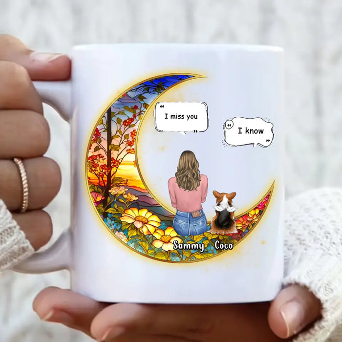 Personalized Memorial Pet Coffee Mug - Up to 3 Dogs/Cats/Rabbits - Memorial Gift Idea for Pet Owners