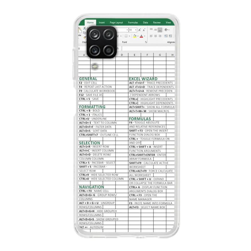 Personalized Excel Phone Case - Gift Idea For Excel Lovers - Cases For iPhone/Samsung