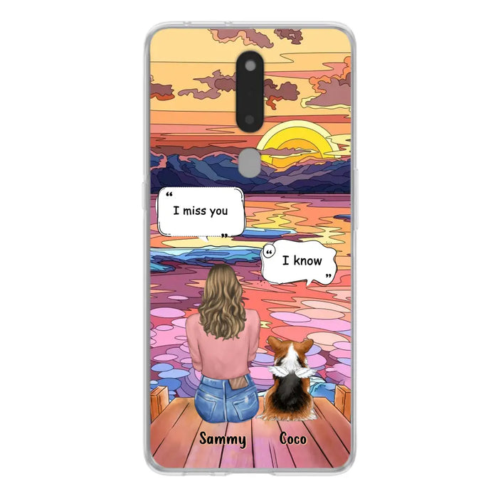 Personalized Memorial Pet Phone Case - Up to 3 Pets - Memorial Gift Idea For Dog/Cat/Rabbits Owners - Case For Xiaomi/Oppo/Huawei - I Miss You