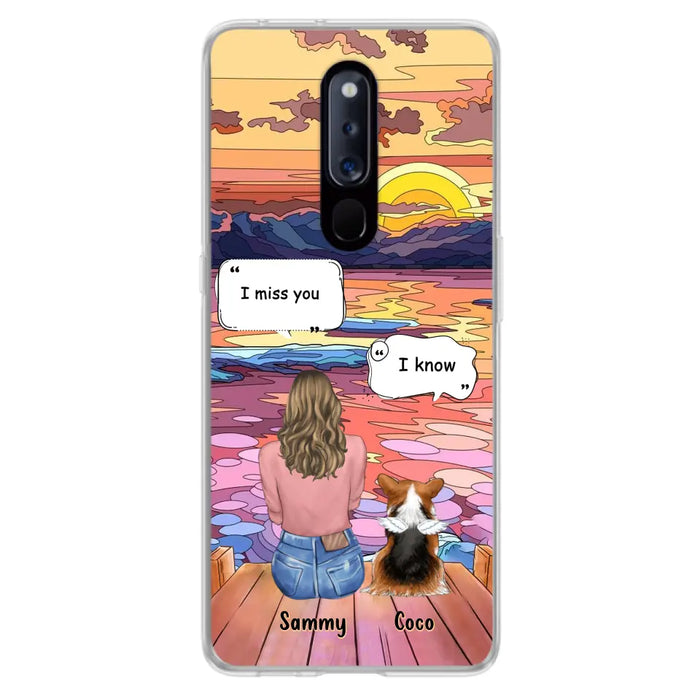 Personalized Memorial Pet Phone Case - Up to 3 Pets - Memorial Gift Idea For Dog/Cat/Rabbits Owners - Case For Xiaomi/Oppo/Huawei - I Miss You