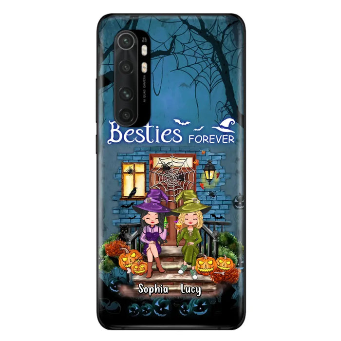 Personalized Halloween Friend Phone Case - Up to 5 Friends - Halloween Gift Idea for Friends/Sisters - Besties Forever - Case for Xiaomi/Huawei/Oppo