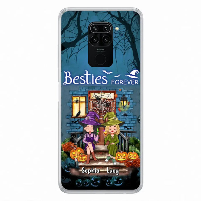 Personalized Halloween Friend Phone Case - Up to 5 Friends - Halloween Gift Idea for Friends/Sisters - Besties Forever - Case for Xiaomi/Huawei/Oppo