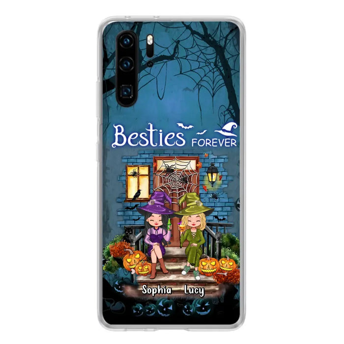 Personalized Halloween Friend Phone Case - Up to 5 Friends - Halloween Gift Idea for Friends/Sisters - Besties Forever - Case for Xiaomi/Huawei/Oppo