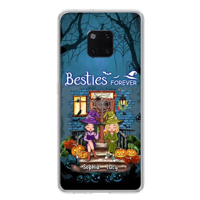 Personalized Halloween Friend Phone Case - Up to 5 Friends - Halloween Gift Idea for Friends/Sisters - Besties Forever - Case for Xiaomi/Huawei/Oppo
