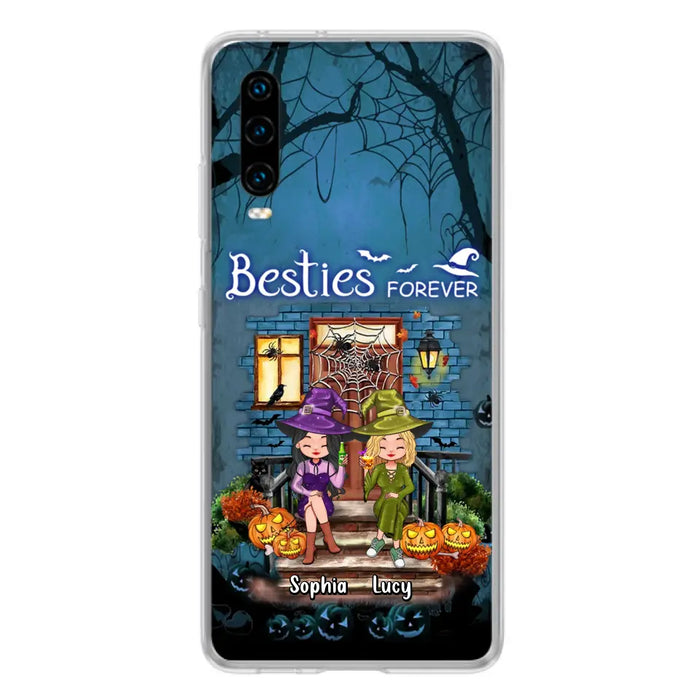 Personalized Halloween Friend Phone Case - Up to 5 Friends - Halloween Gift Idea for Friends/Sisters - Besties Forever - Case for Xiaomi/Huawei/Oppo