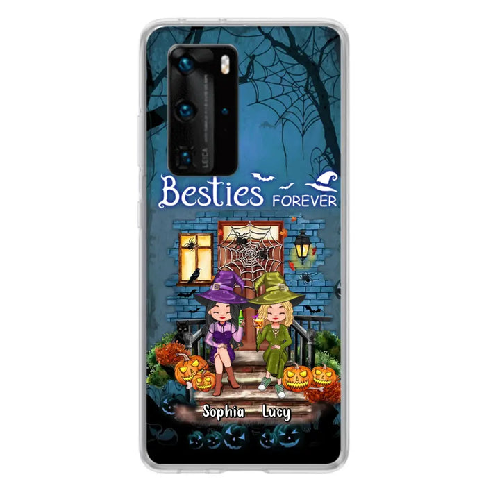 Personalized Halloween Friend Phone Case - Up to 5 Friends - Halloween Gift Idea for Friends/Sisters - Besties Forever - Case for Xiaomi/Huawei/Oppo