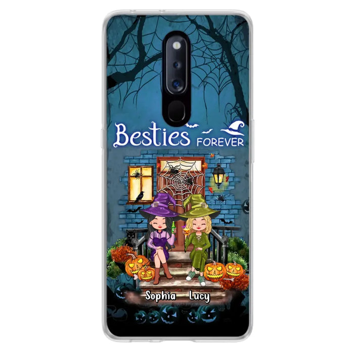 Personalized Halloween Friend Phone Case - Up to 5 Friends - Halloween Gift Idea for Friends/Sisters - Besties Forever - Case for Xiaomi/Huawei/Oppo