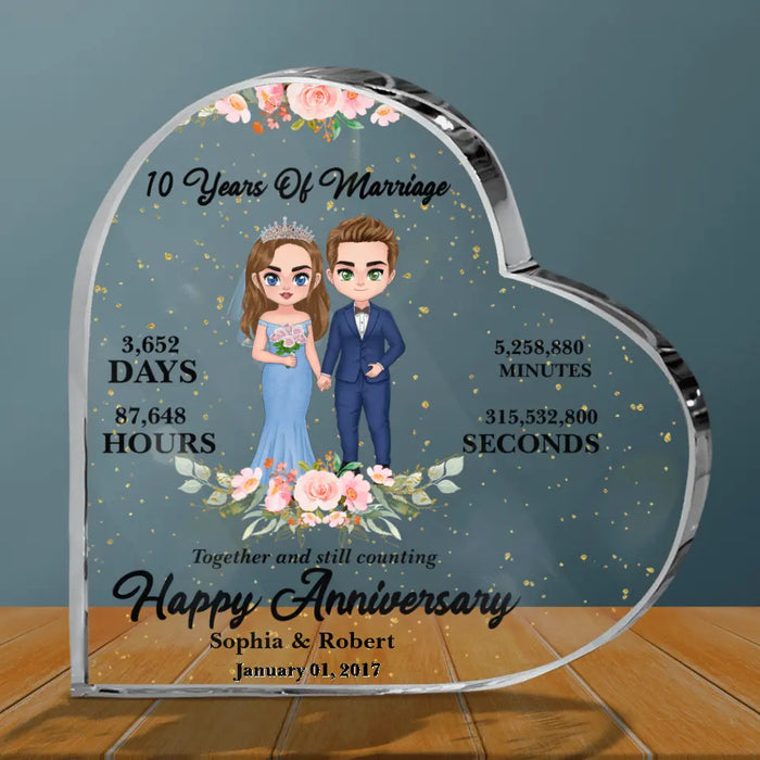 Personalized Wedding Anniversary Milestones Wedding Anniversary - Wedding Anniversary Gift Idea For Couple - Happy Anniversary