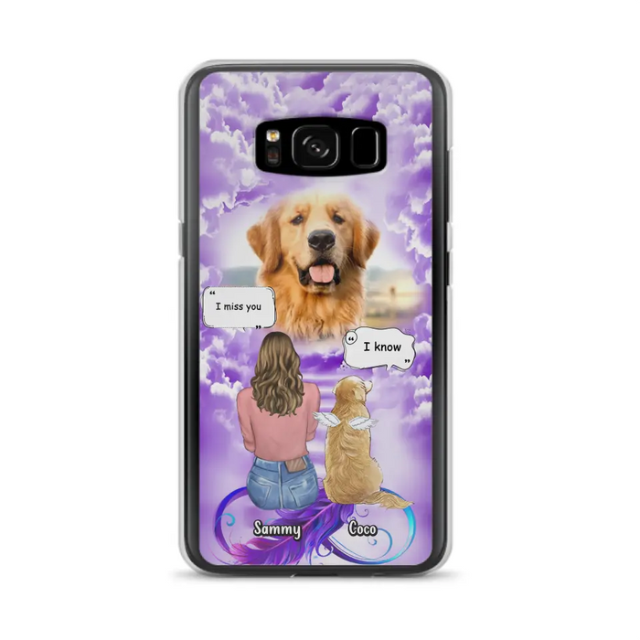 Personalized Memorial Pet iPhone/Samsung Case - Upload Photo - Memorial Gift Idea For Dog/Cat/Rabbit Lover