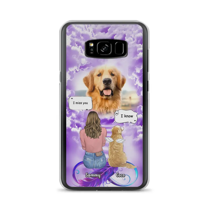 Personalized Memorial Pet iPhone/Samsung Case - Upload Photo - Memorial Gift Idea For Dog/Cat/Rabbit Lover